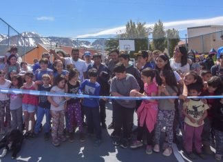 Nuevo playón de básquet en el barrio San Salvador