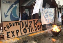 El CECU volvió a llevar el conflicto a las calles