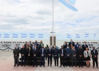 Con un protagonismo especial a los intendentes, Alberto Fernández realizó una catarata de anuncios en su paso por Río Grande