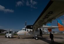 ¿Dónde está el avión de la provincia?