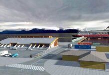Puerto Williams avanza en la construcción del muelle multipropósito