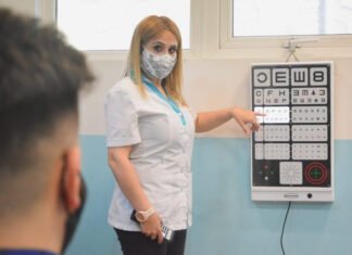 El área de salud municipal realizó controles oftalomológicos