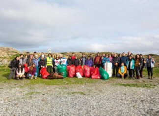 Se llevó adelante la limpieza de tres islas del Canal Beagle