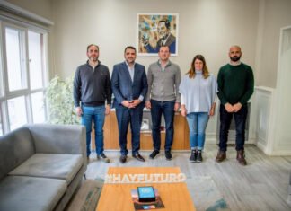 El intendente de Ushuaia mantuvo una reunión con la delegación de la UE