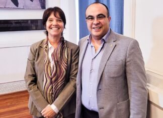 Aguirre presentó el plan estratégico para la explotación de hidrógeno