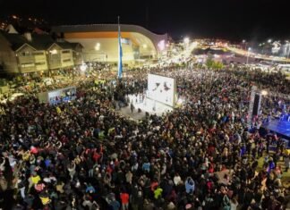 Con gran acompañamiento de la ciudadanía se conmemoró un nuevo aniversario de la gesta de Malvinas