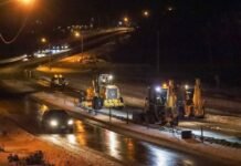 Tolhuin: Operativo junto a Vialidad Nacional