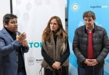 Harrington recibió en Tolhuin a la Ministra Tolosa Paz