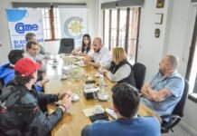 La Municipalidad y la Cámara de Comercio analizaron el movimiento comercial por el recital de ‘La Renga’