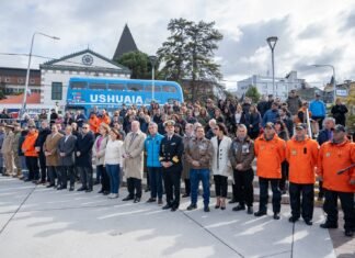 Se llevó a cabo en Ushuaia el acto conmemorativo por el día de la Antártida Argentina