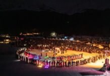 Se realizó la fiesta nacional del invierno con una gran celebración en el fin del mundo