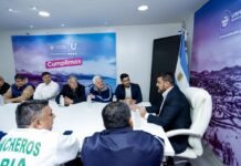 Vuoto recibió a representantes nacionales y provinciales de las 62 organizaciones gremiales justicialistas