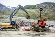 La dirección de tránsito municipal compactó 120 toneladas de chatarra que serán enviadas al continente