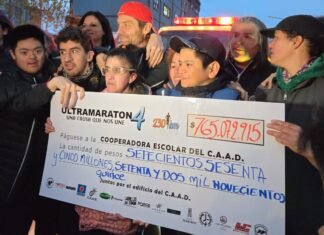 Éxito rotundo: Sciurano completó 230K y se recaudaron más de 765 millones de pesos para el edificio propio del CAAD