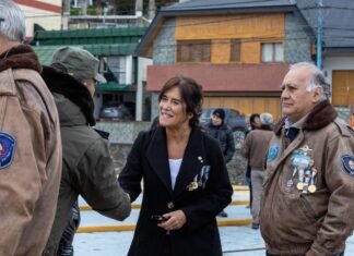 Ushuaia conmemoró por primera vez el día de la veterana de guerra de Malvinas