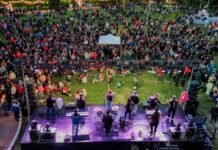 Ushuaia celebró el “día más largo” con una multitudinaria jornada cultural en el paseo de las rosas