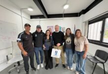 Ushuaia recibió a autoridades nacionales e internacionales de hockey sobre hielo