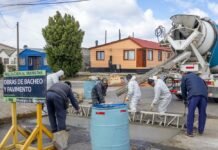 Plan de obras viales: Se realizan tareas de mejoramiento en diversas arterias