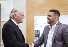 Vuoto recibió a Franklin Graham en el marco de “esperanza Ushuaia”