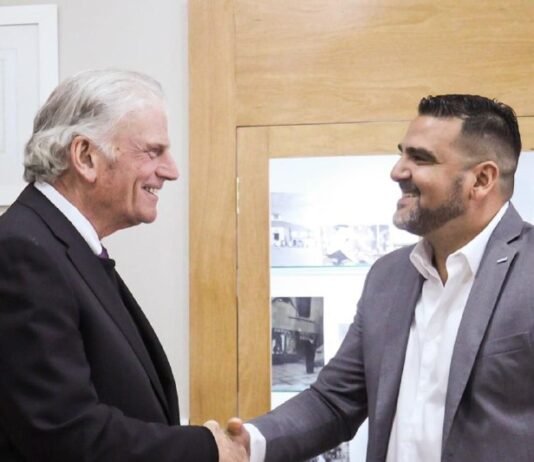 Vuoto recibió a Franklin Graham en el marco de “esperanza Ushuaia”