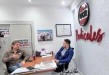 Sciurano se reunió con el Presidente de la UCR y con la Juventud del partido en Río Grande