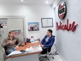 Sciurano se reunió con el Presidente de la UCR y con la Juventud del partido en Río Grande