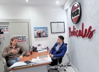 Sciurano se reunió con el Presidente de la UCR y con la Juventud del partido en Río Grande