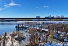 Río Grande: el municipio habilitó las actividades sobre hielo en laguna de los patos