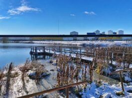 Río Grande: el municipio habilitó las actividades sobre hielo en laguna de los patos