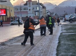 Continúan las tareas de limpieza del operativo invierno