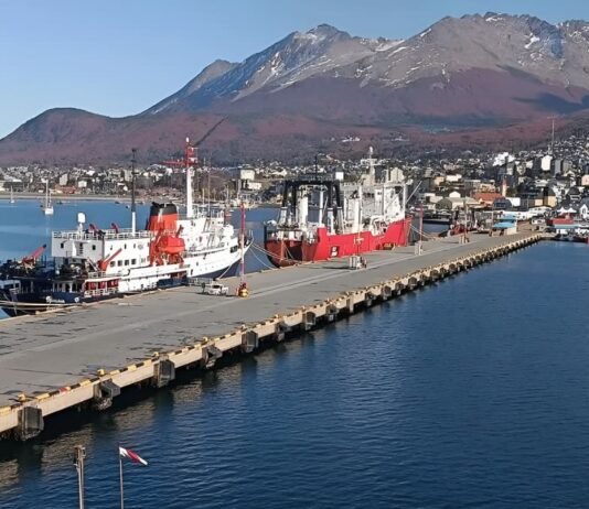 ANPYN adjudicó la obra de recambio de defensas en el Puerto de Ushuaia