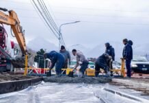 Ushuaia avanza en la ampliación del Paseo Costero