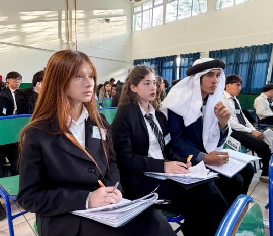 Juventudes de Tolhuin acompañó a estudiantes del Trejo Noel en su participación en Modelo ONU